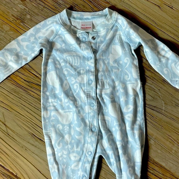 Hanna Andersson Other - Hanna Andersson Whale Blue White Onesie